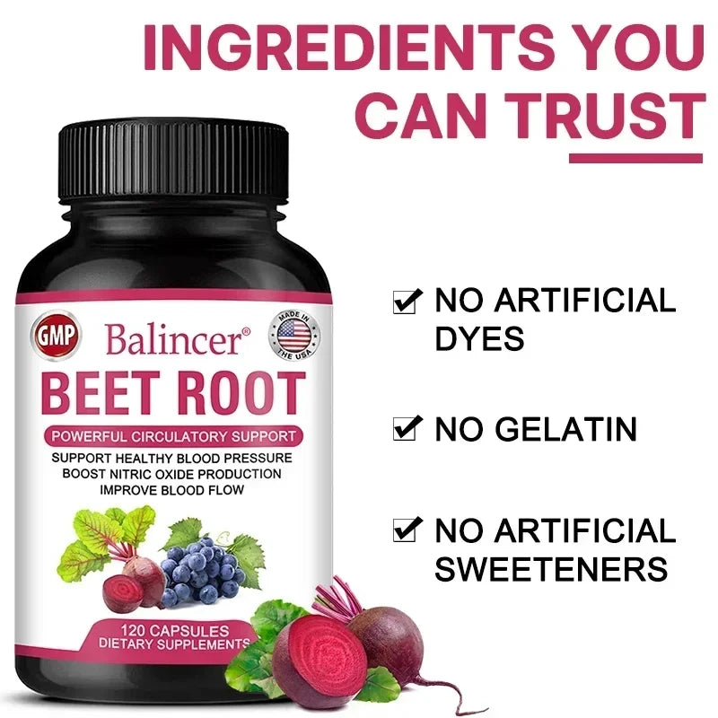 Organic Beetroot Extract Supplement